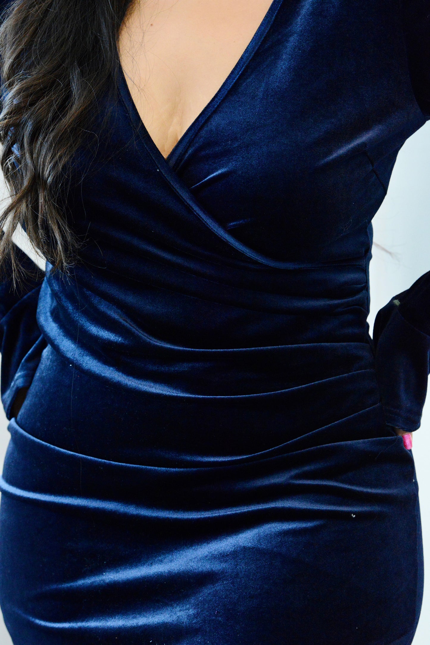 Busy Bloom Rita Dress in Blue